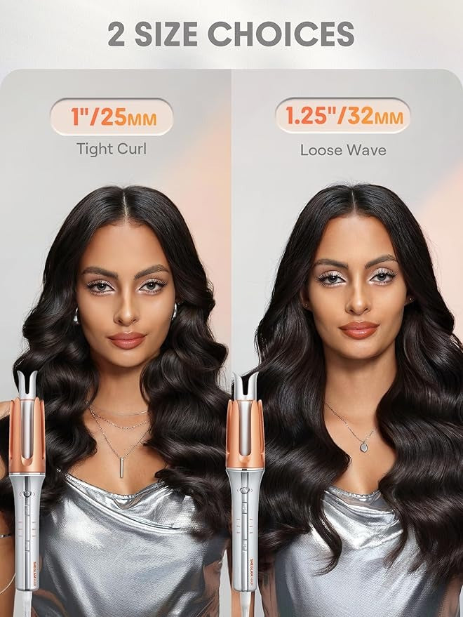 مكواة تجعيد الشعر الفورية SHEGLAM (الأصلية) ©